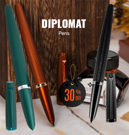 Diplomat pens 30% off