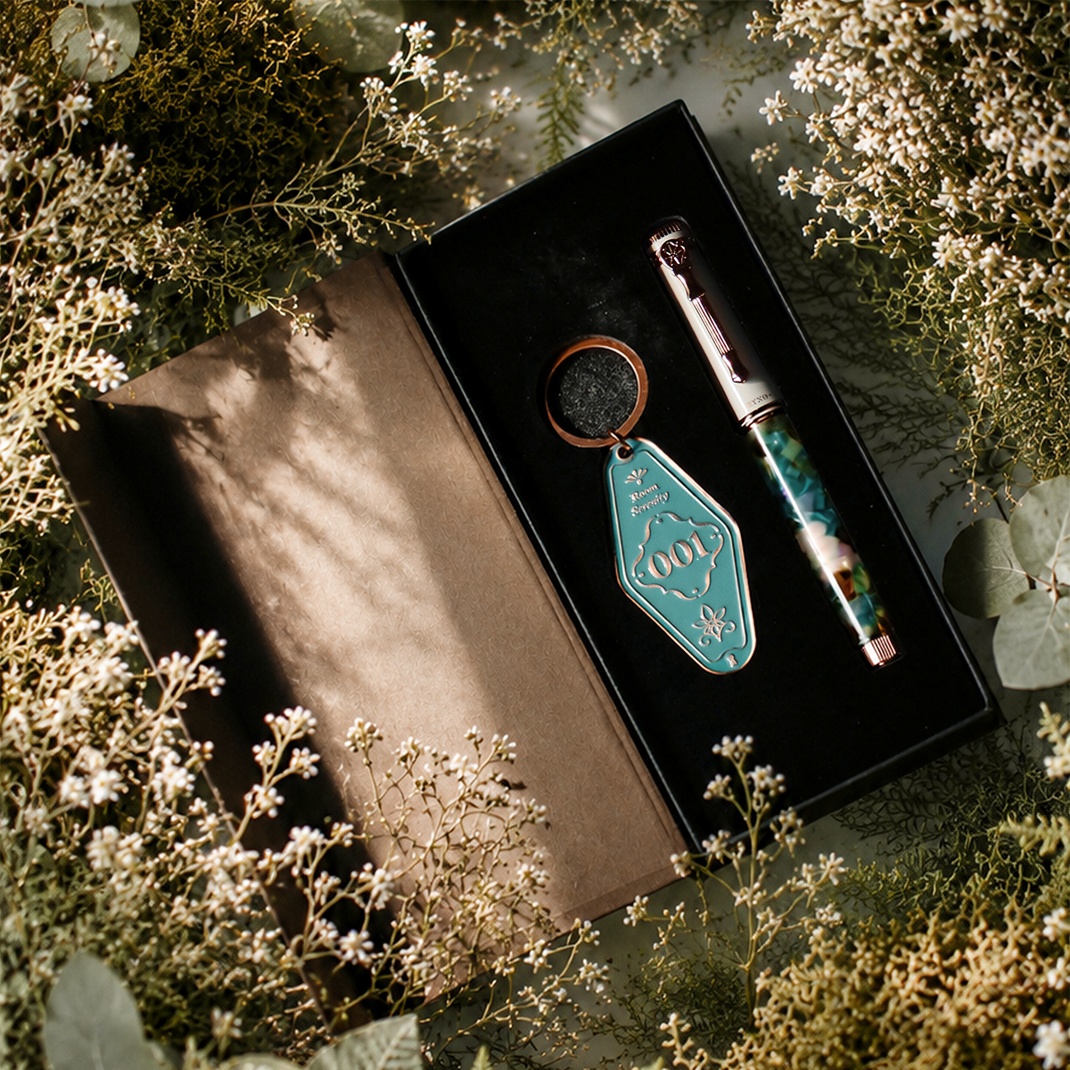 Dominant Industry Keyno 001 Fountain Pen - Serenity (Limited Edition)-Pen Boutique Ltd