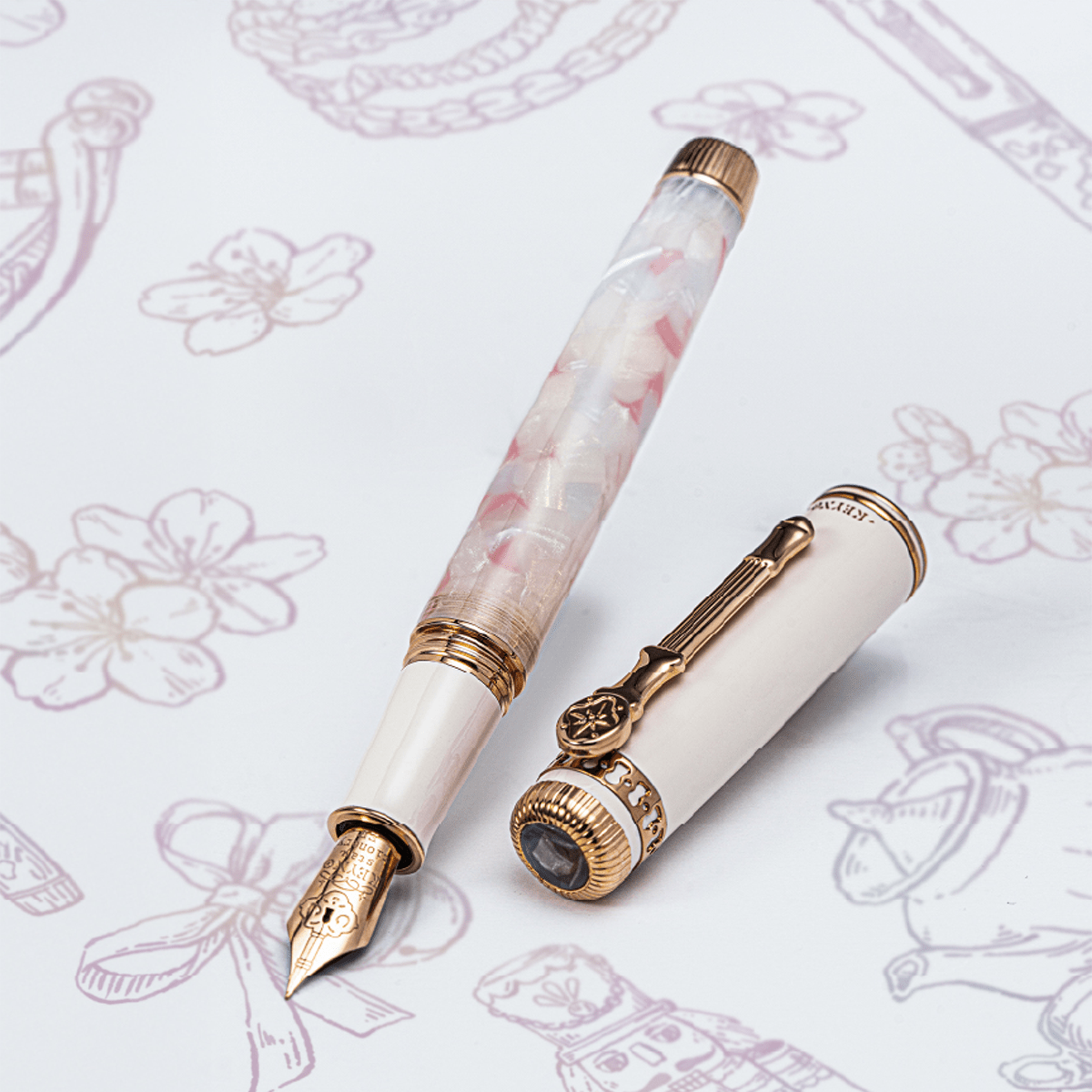 字幅EF Dominant Industry keyno No.014 万年筆 Dominant Industry Keyno Fountain Pen - 014 Cherishment | Luxury