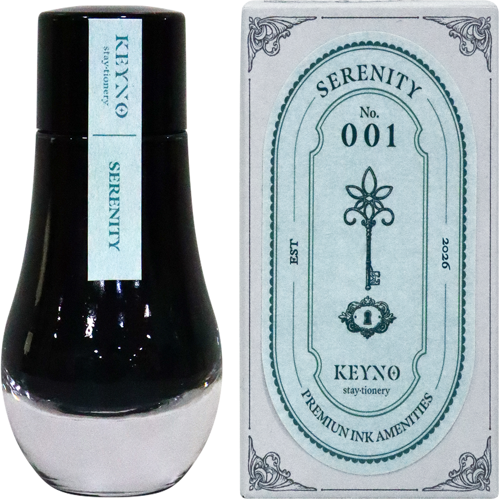 Dominant Industry Standard Ink Bottle - Serenity Key No. 001 - 25ml (Limited Edition)-Pen Boutique Ltd
