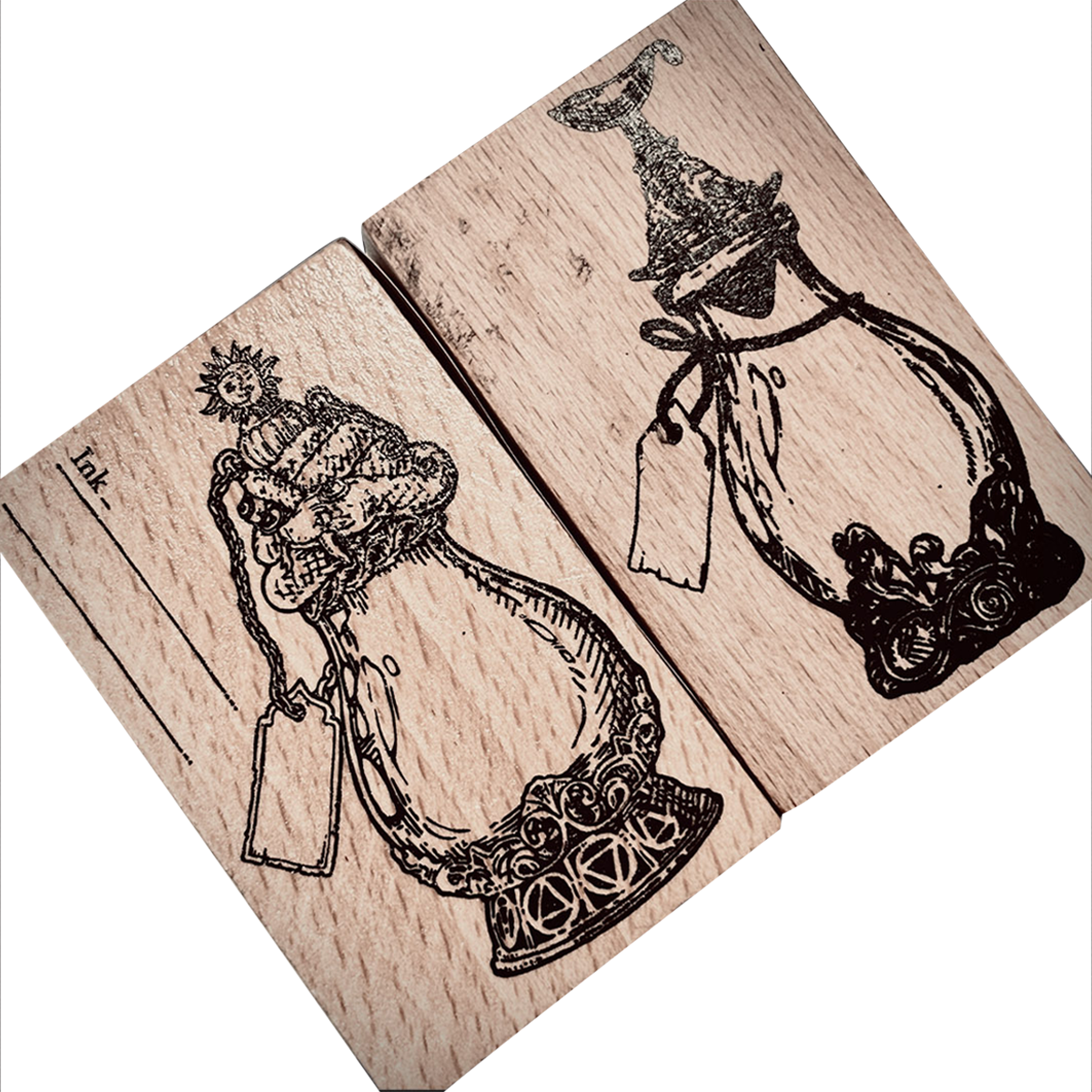 Dominant Industry Wood Stamp - A Log of Elixir-Pen Boutique Ltd