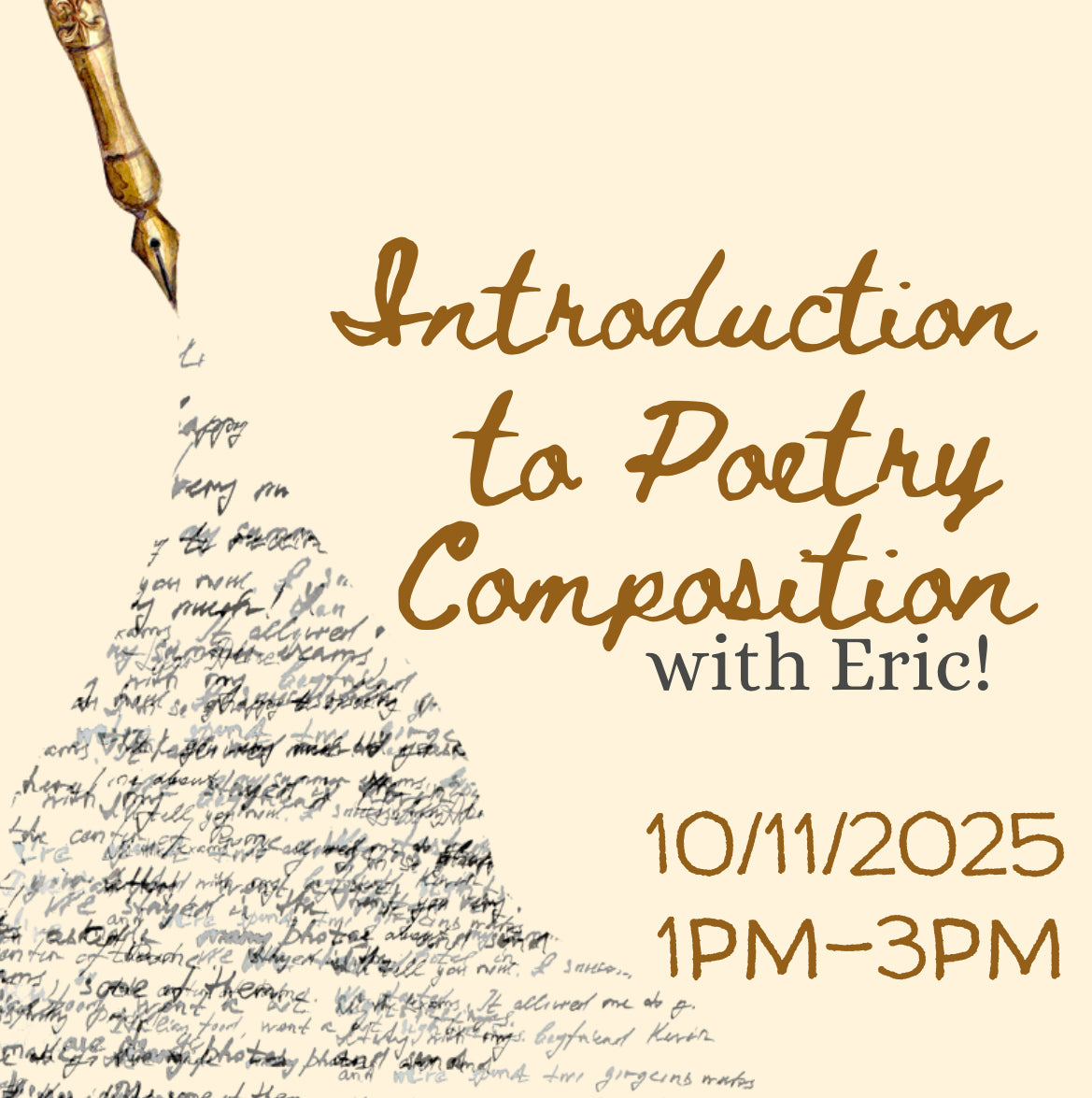 Introduction to Poetry Composition – with Eric