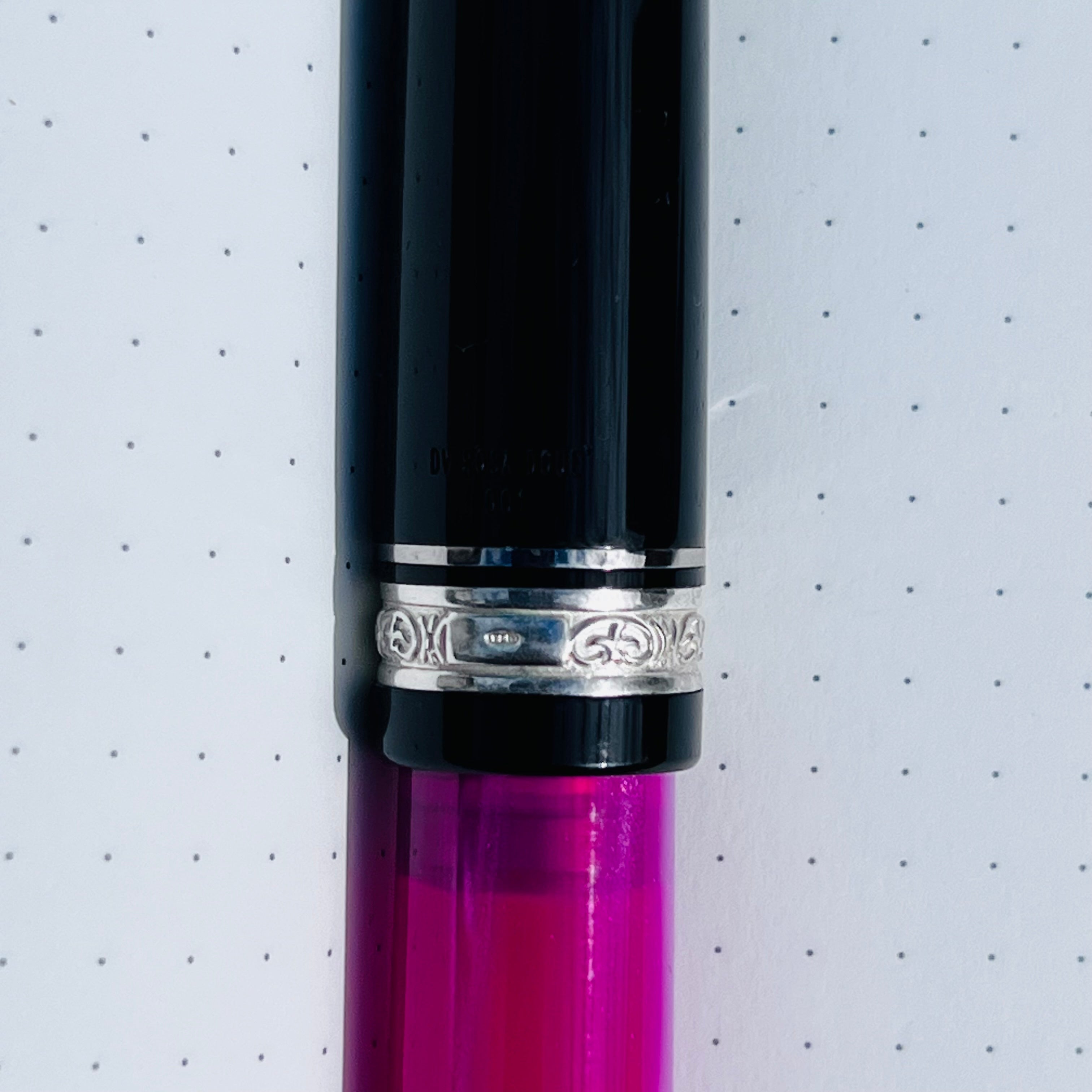 Delta DV Original Rosa Fountain Pen - Black - Pen Boutique Exclusive-Pen Boutique Ltd
