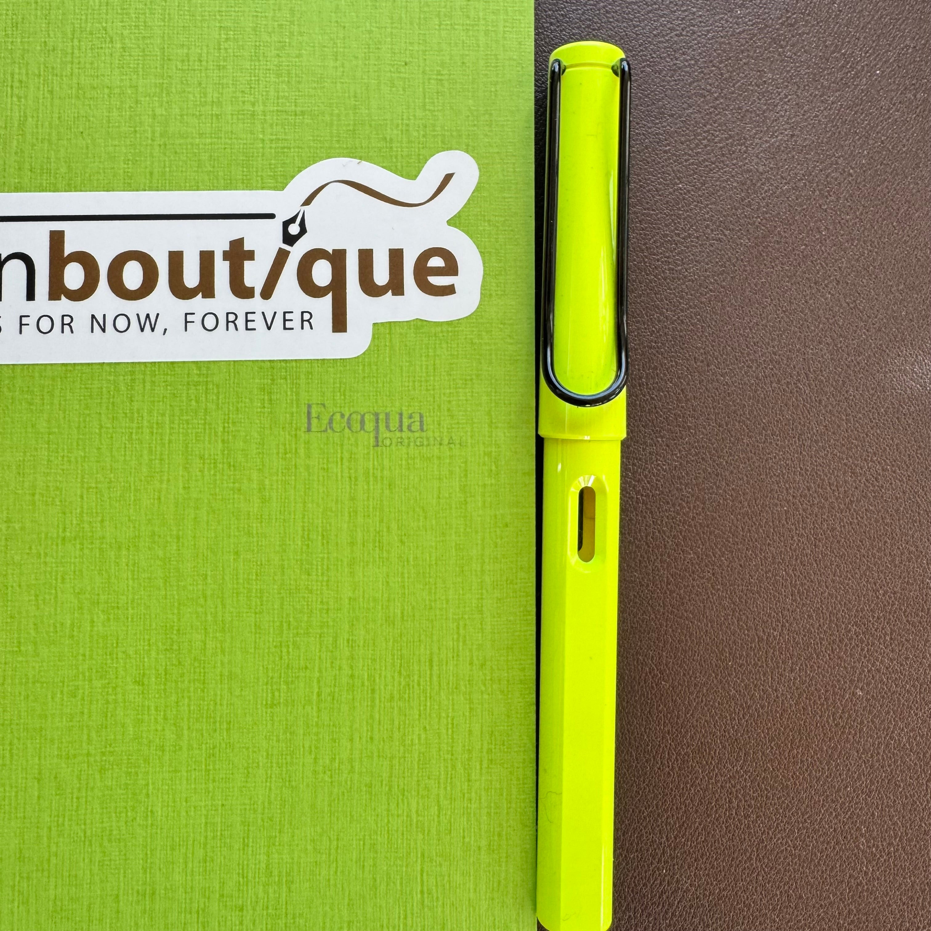 Lamy Safari Rollerball Pen - Neon Yellow (Special Edition)-Pen Boutique Ltd