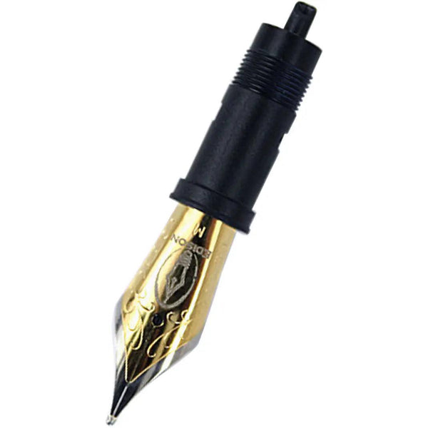 Edison Fountain Pen Gold Tone #6 Nib-Pen Boutique Ltd