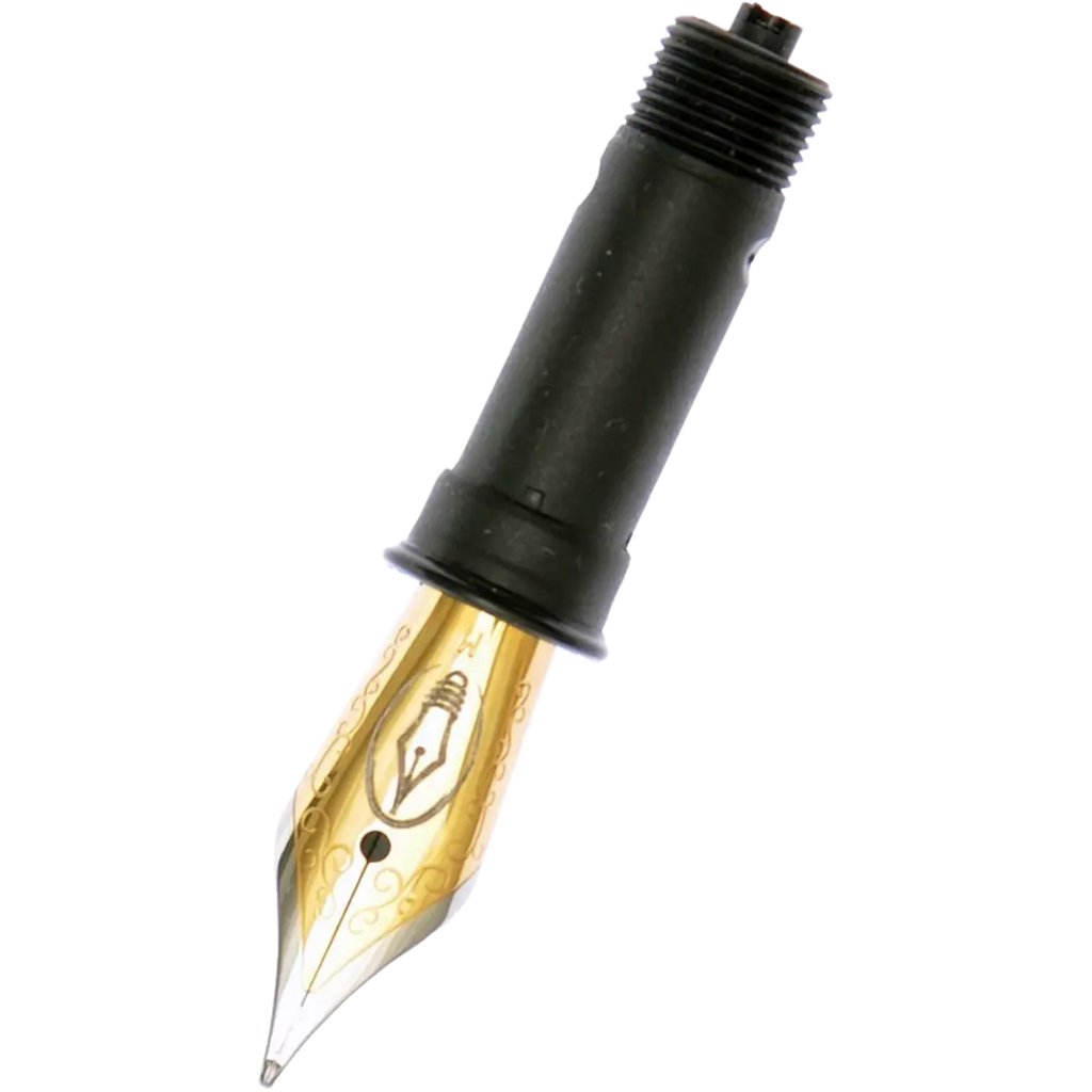 Edison Fountain Pen Two-Tone Steel #5 Nib-Pen Boutique Ltd