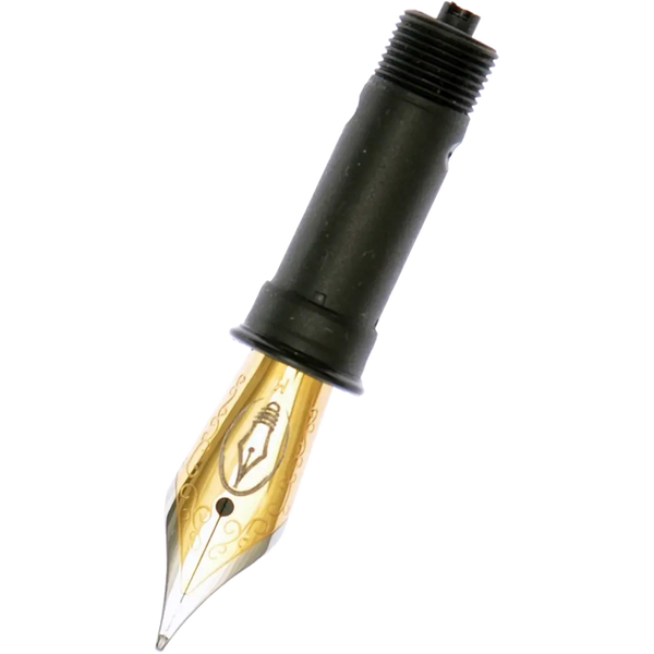 Edison Fountain Pen Two-Tone Steel #5 Nib-Pen Boutique Ltd