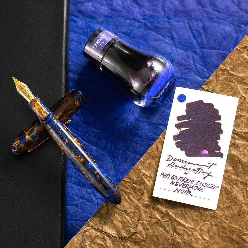 Edison x Pen Boutique Midnight Ember Collier Fouintain pen ( LIMITED EDITION)-Pen Boutique Ltd