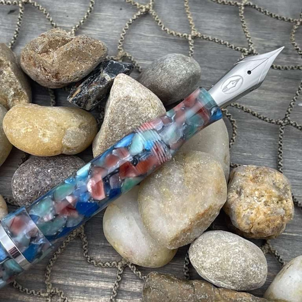 Edison Beaumont Fountain Pen - River’s Edge-Pen Boutique Ltd