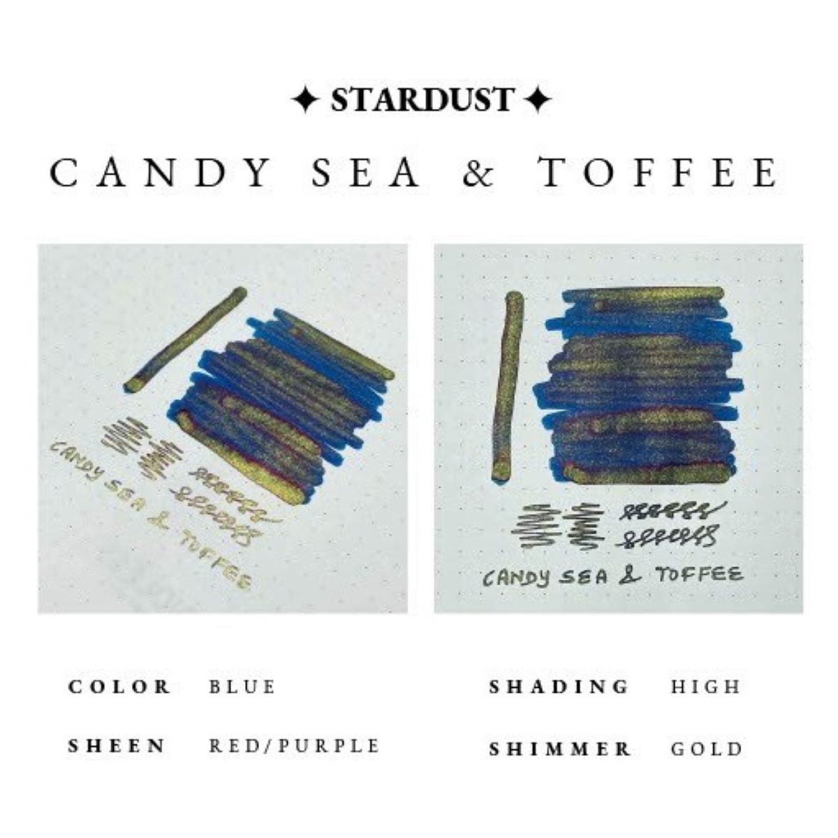 Endless Alchemy Stardust Shimmer Ink - Candy Sea & Toffee-Pen Boutique Ltd