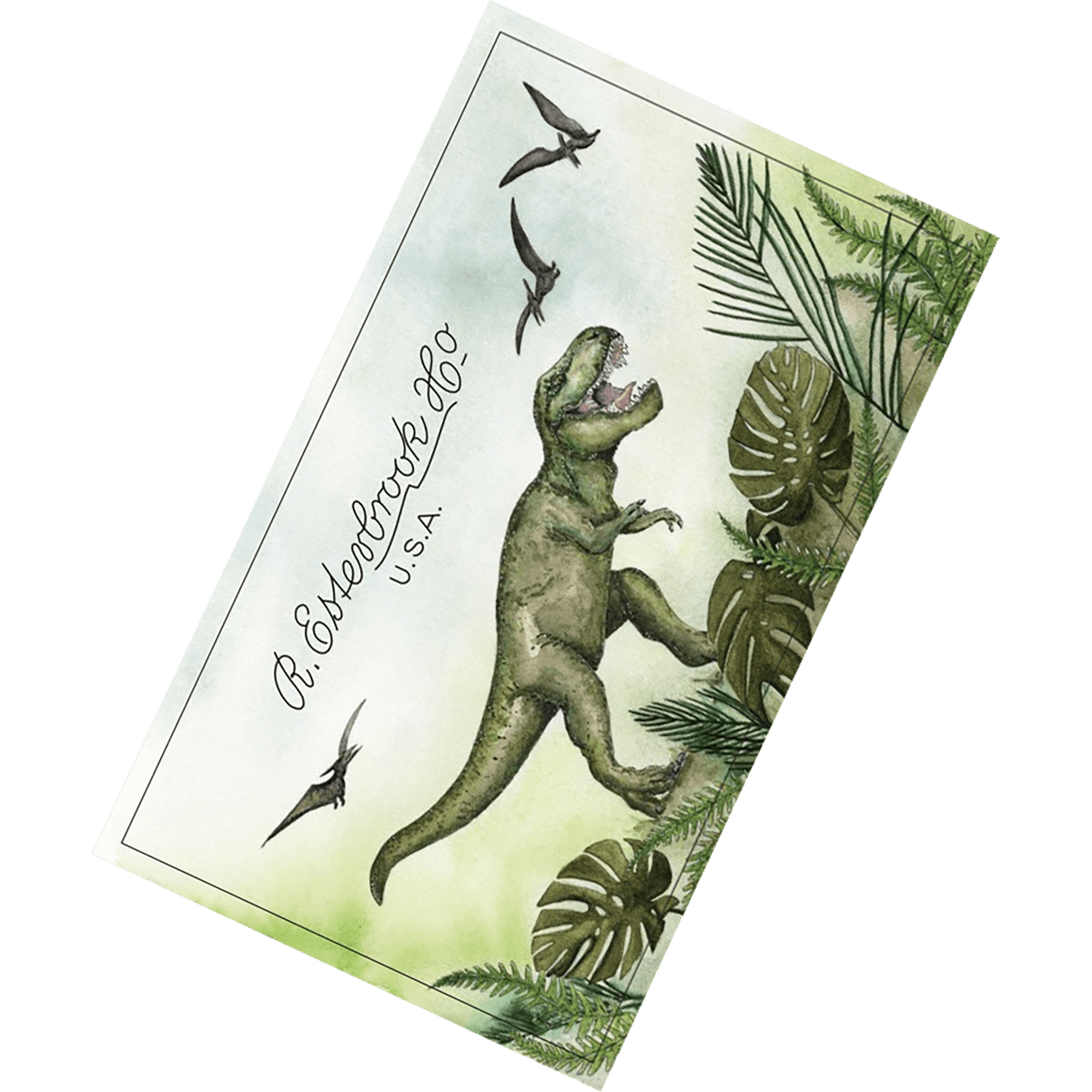 Esterbrook Blotter Paper - Jurassic - Pen Boutique Ltd
