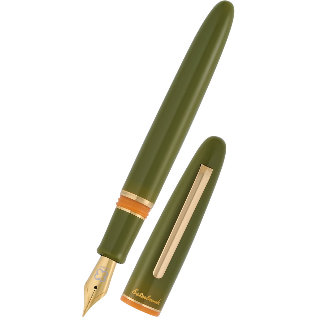 Esterbrook Estie Fountain Pen - Back to the Lands Quirky Leaf - Gold Trim (Seasonal)-Pen Boutique Ltd