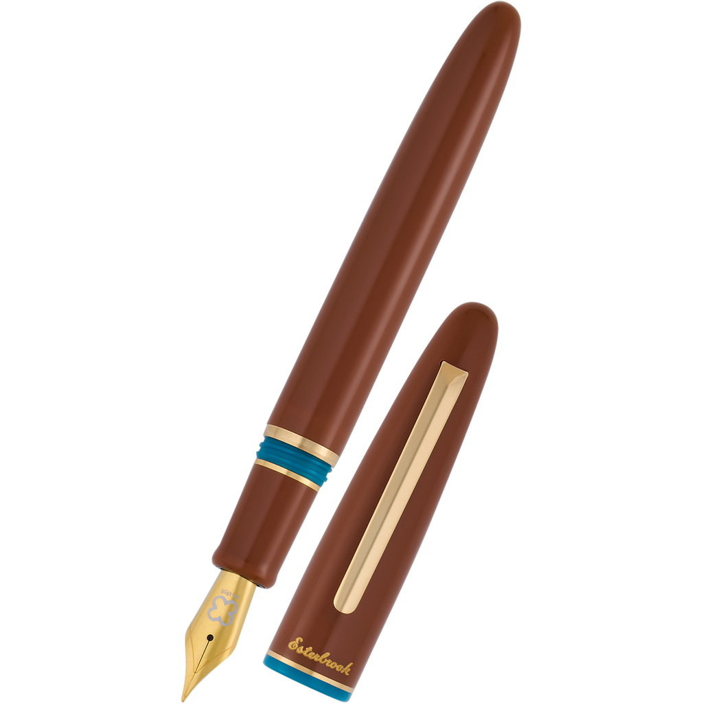 Esterbrook Estie Piston Filler Fountain Pen - Back to the Lands Incredible Rock - Gold Trim (Seasonal)-Pen Boutique Ltd