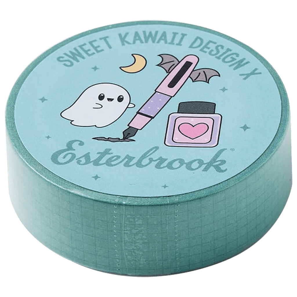 Esterbrook - Ghosty Grid Washi Tape - Mint-Pen Boutique Ltd