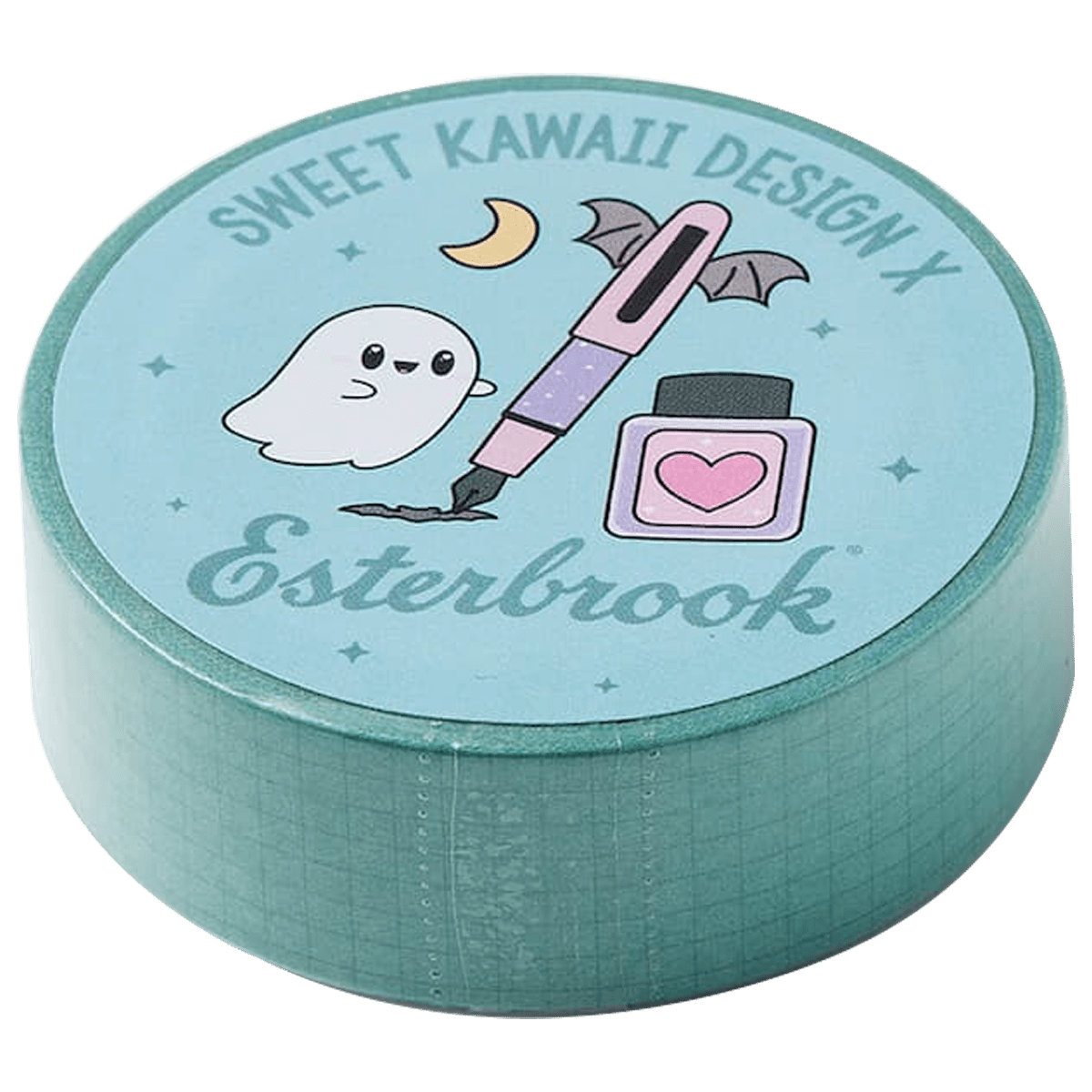 Esterbrook - Ghosty Grid Washi Tape - Mint-Pen Boutique Ltd