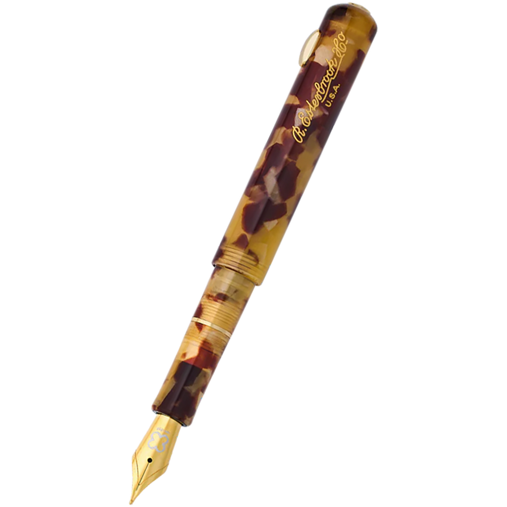 Esterbrook Niblet Fountain Pen - Tortoise - Gold Trim-Pen Boutique Ltd