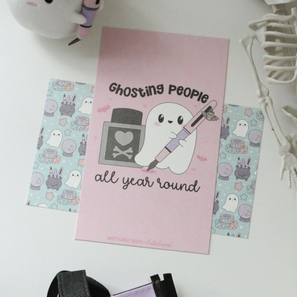 Esterbrook Pastel Halloween Blotter Papers - 5pcs-Pen Boutique Ltd