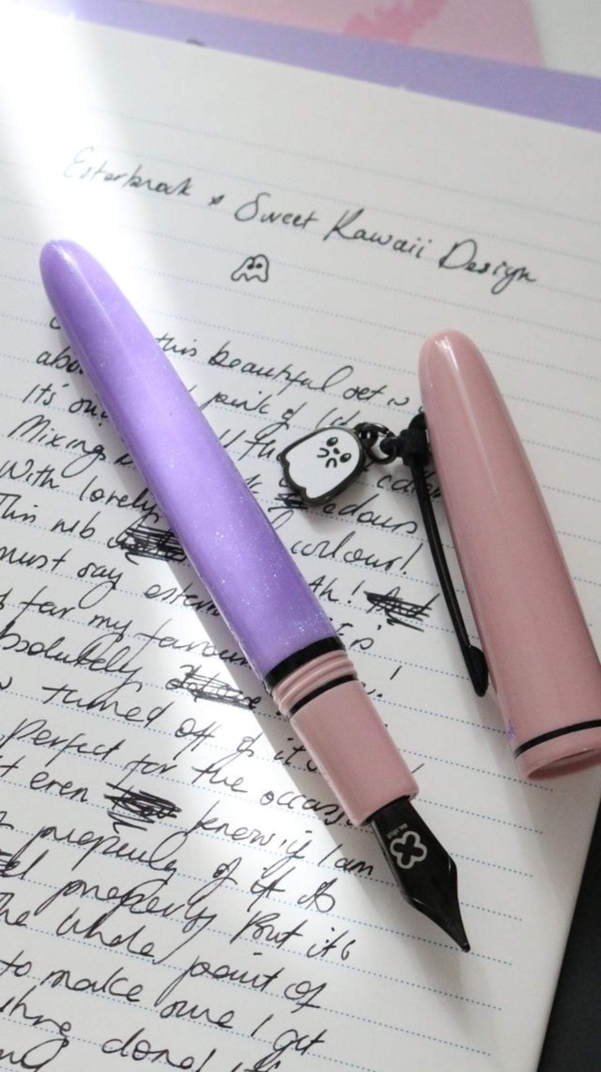 Esterbrook - Pastel Halloween Estie with Ghost - Fountain Pen-Pen Boutique Ltd