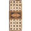 Esterbrook Wood Alphabet - Stamp Set-Pen Boutique Ltd