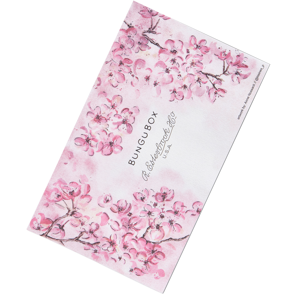 Esterbrook x BUNGUBOX Blotter Paper - Kachofugetsu Cherry Blossom-Pen Boutique Ltd