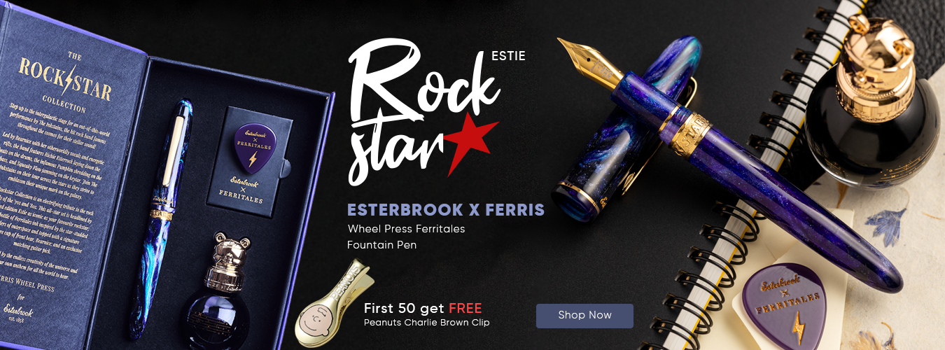 Esterbrook x Ferris Wheel Press Ferritales Fountain Pen - Rockstar Estie ( Limited production)