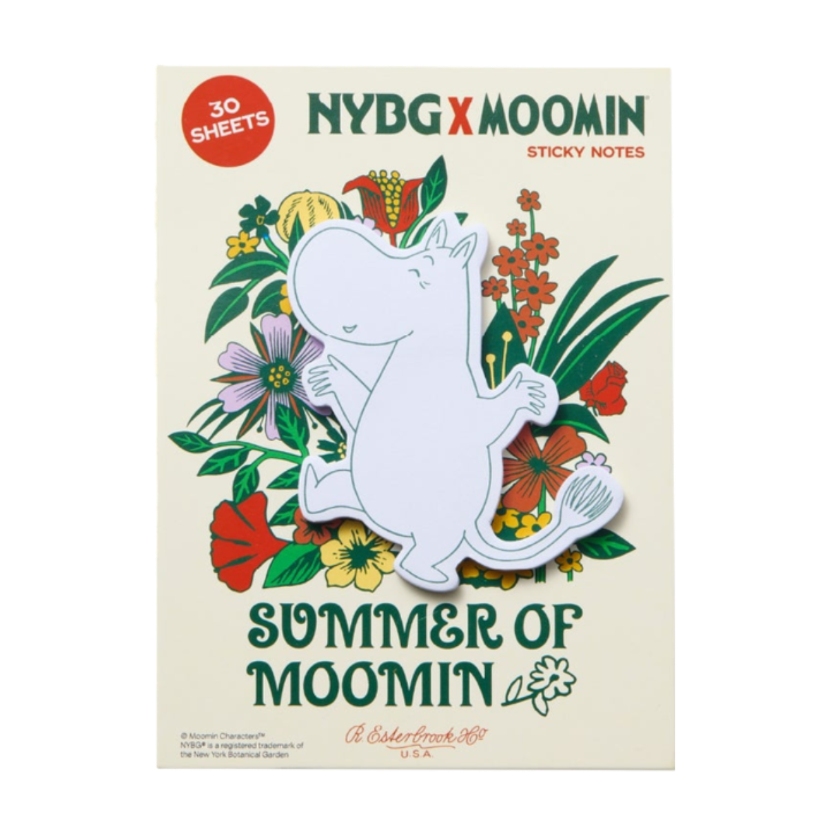 Esterbrook x Moomin NYBG Sticky Notes-Pen Boutique Ltd
