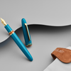 Esterbrook Estie Piston Filler Fountain Pen - Back to the Lands Funky Lake - Gold Trim (Seasonal)-Pen Boutique Ltd