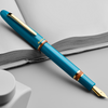 Esterbrook Estie Piston Filler Fountain Pen - Back to the Lands Funky Lake - Gold Trim (Seasonal)-Pen Boutique Ltd