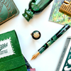 Esterbrook Niblet Fountain Pen - Evergreen - Gold Trim