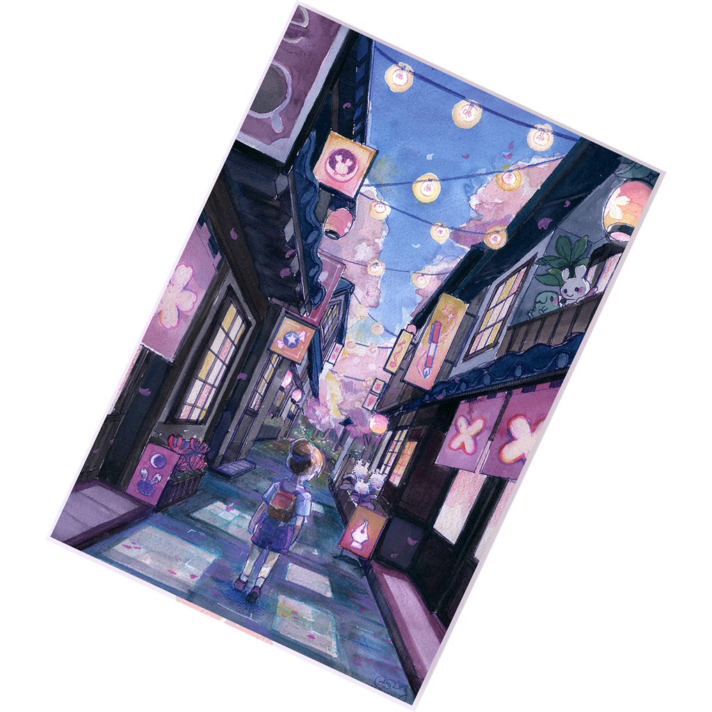 Esterbrook x Sakura Dragon Post Cards - Sakura Street