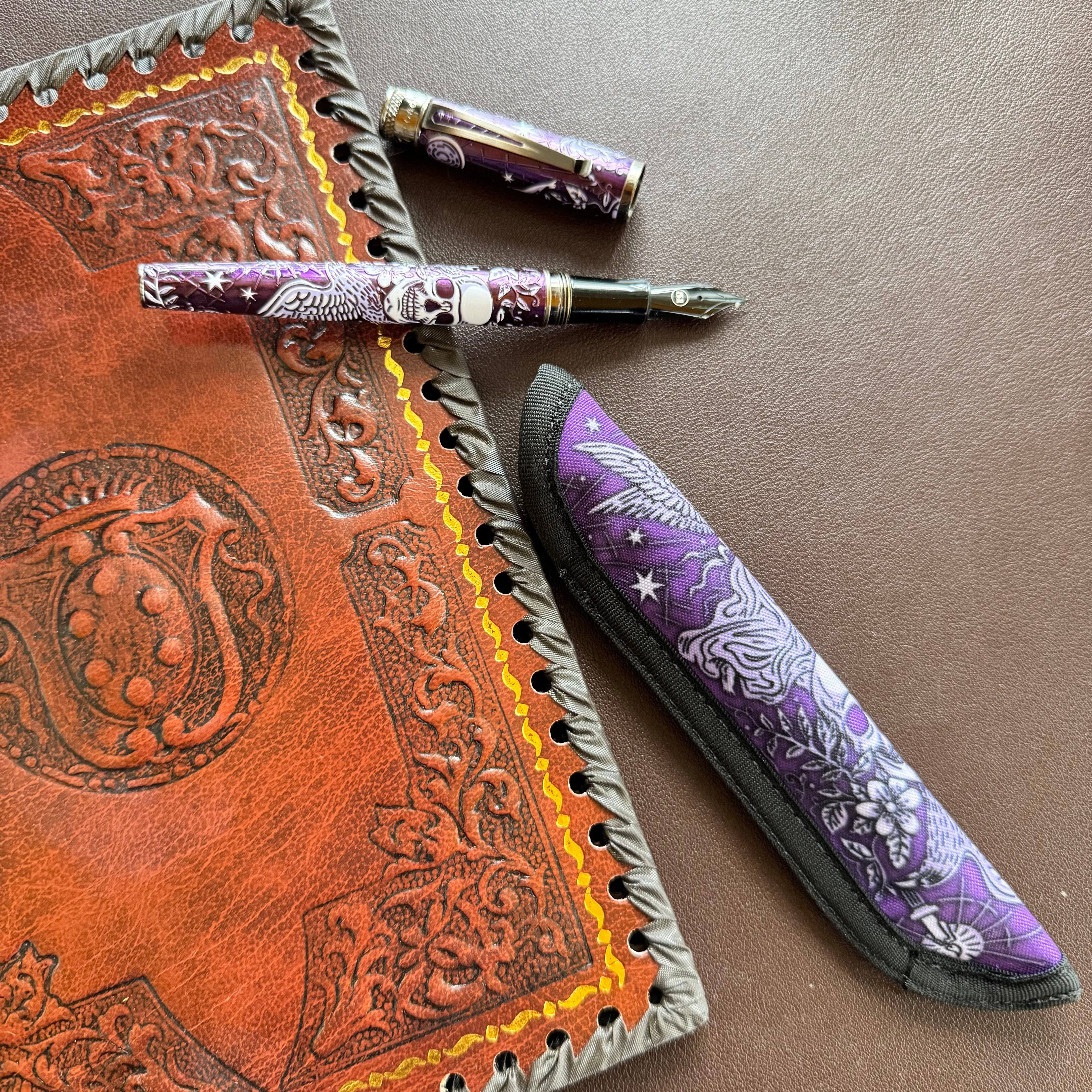 Retro 51 Tornado x Pen Boutique Exclusive Fountain Pen - Raven 3 - 2024 Edition-Pen Boutique Ltd
