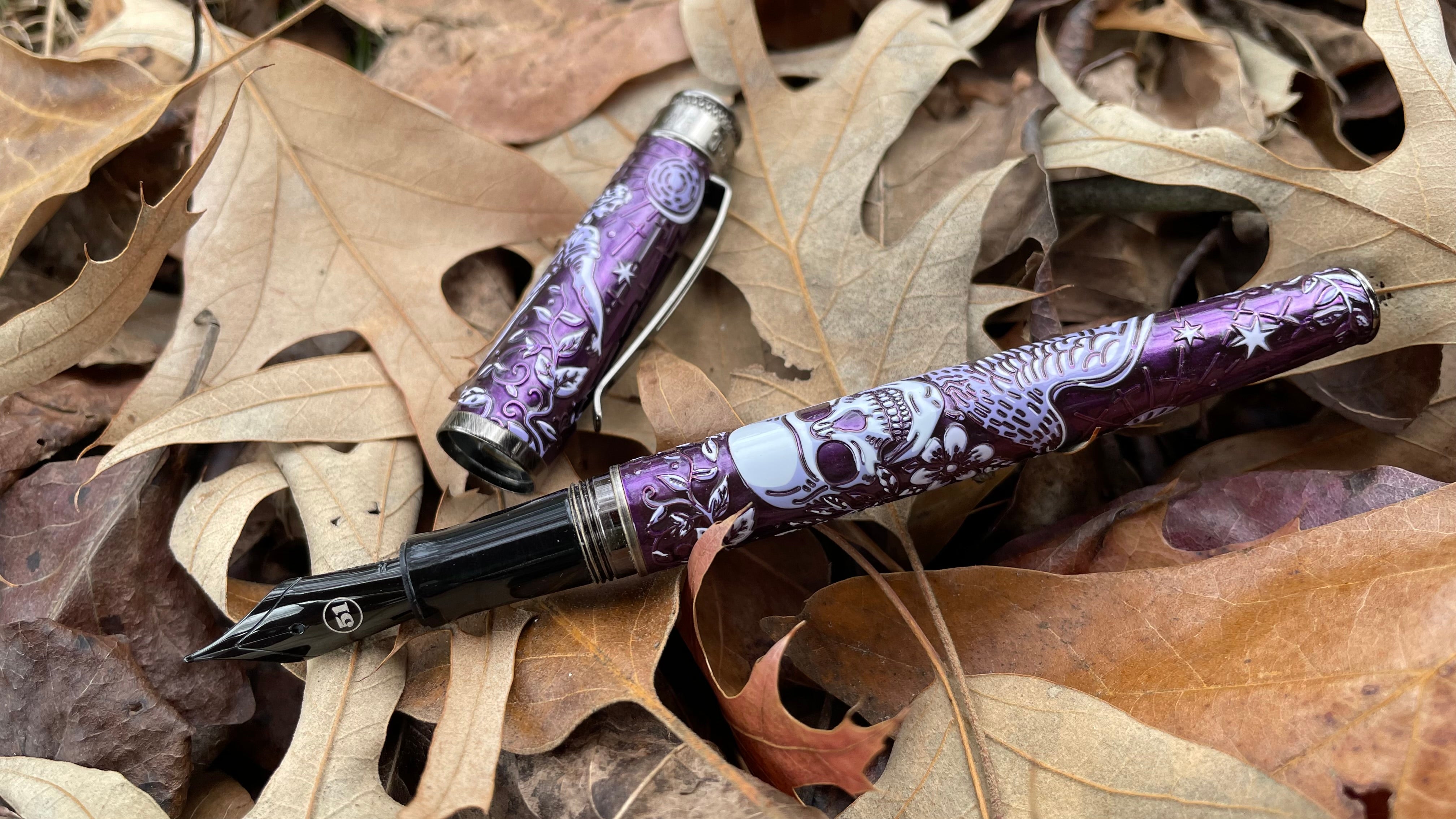 Retro 51 Tornado x Pen Boutique Exclusive Fountain Pen - Raven 3 - 2024 Edition-Pen Boutique Ltd