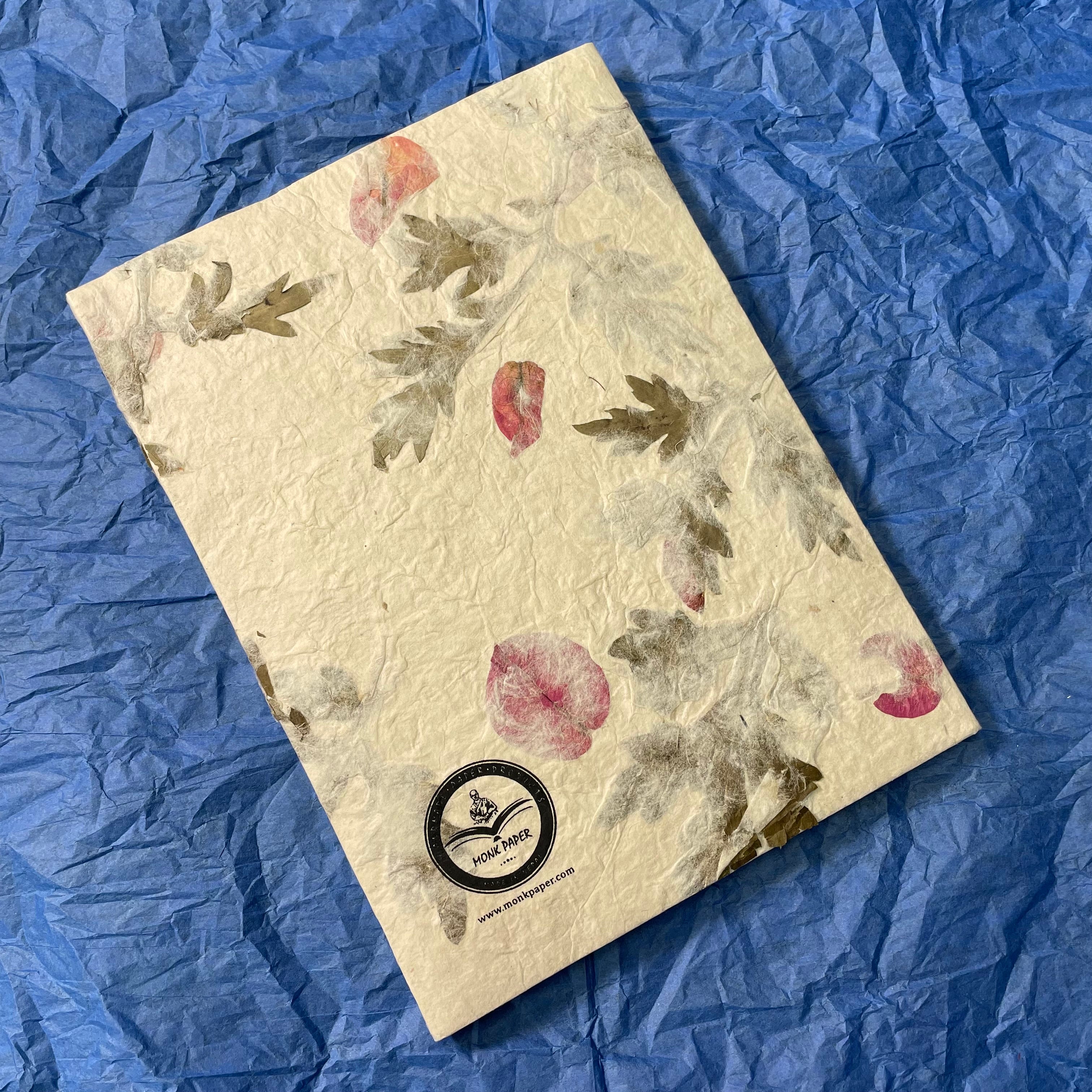 Monk Paper Lokta Stationery Writing Set - Bougainvillea & Mugwort-Pen Boutique Ltd