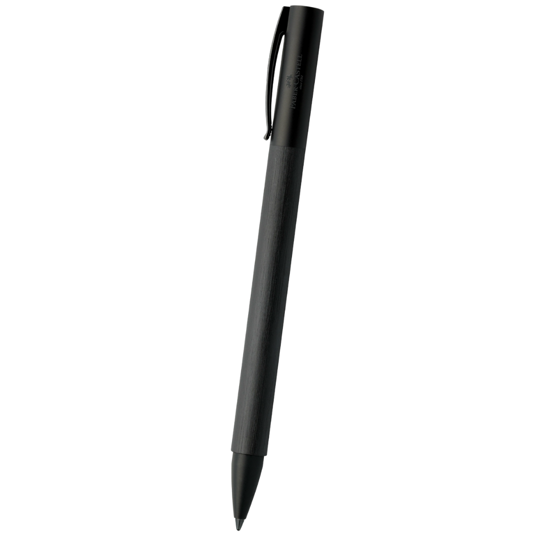 Faber-Castell Ambition Ballpoint Pen - All Black-Pen Boutique Ltd