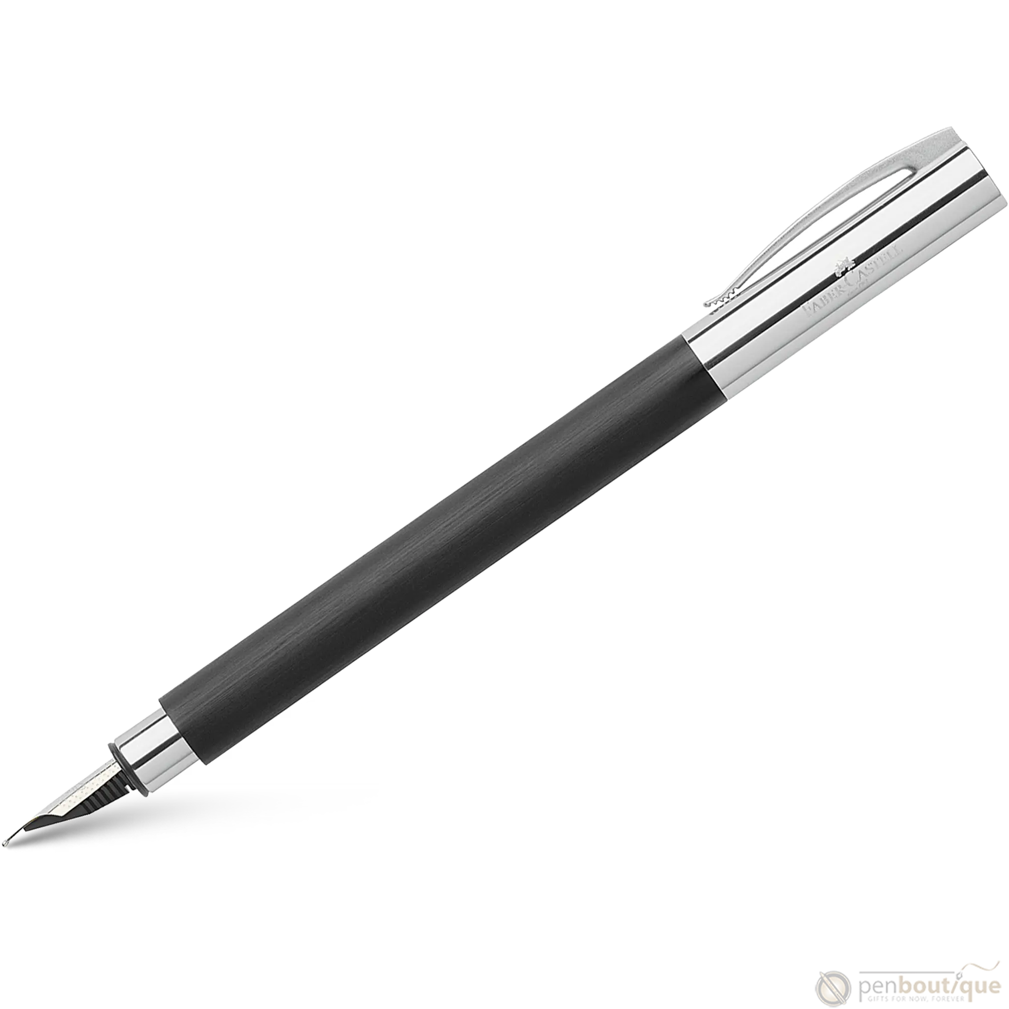 Faber-Castell Ambition Black Fountain Pen-Pen Boutique Ltd