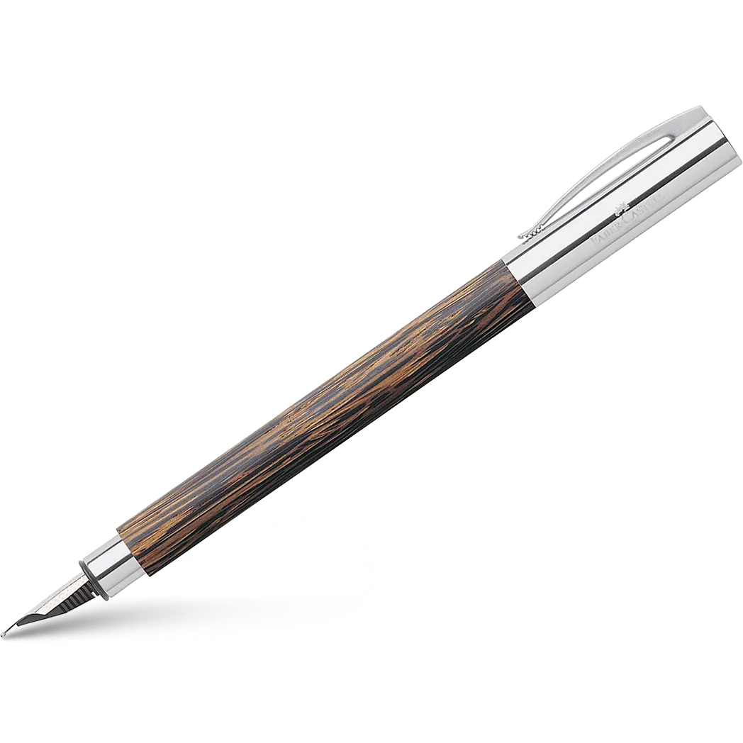 Faber-Castell Ambition Coconut Wood Fountain Pen-Pen Boutique Ltd