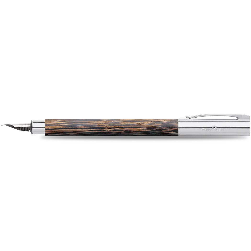 Faber-Castell Ambition Coconut Wood Fountain Pen-Pen Boutique Ltd