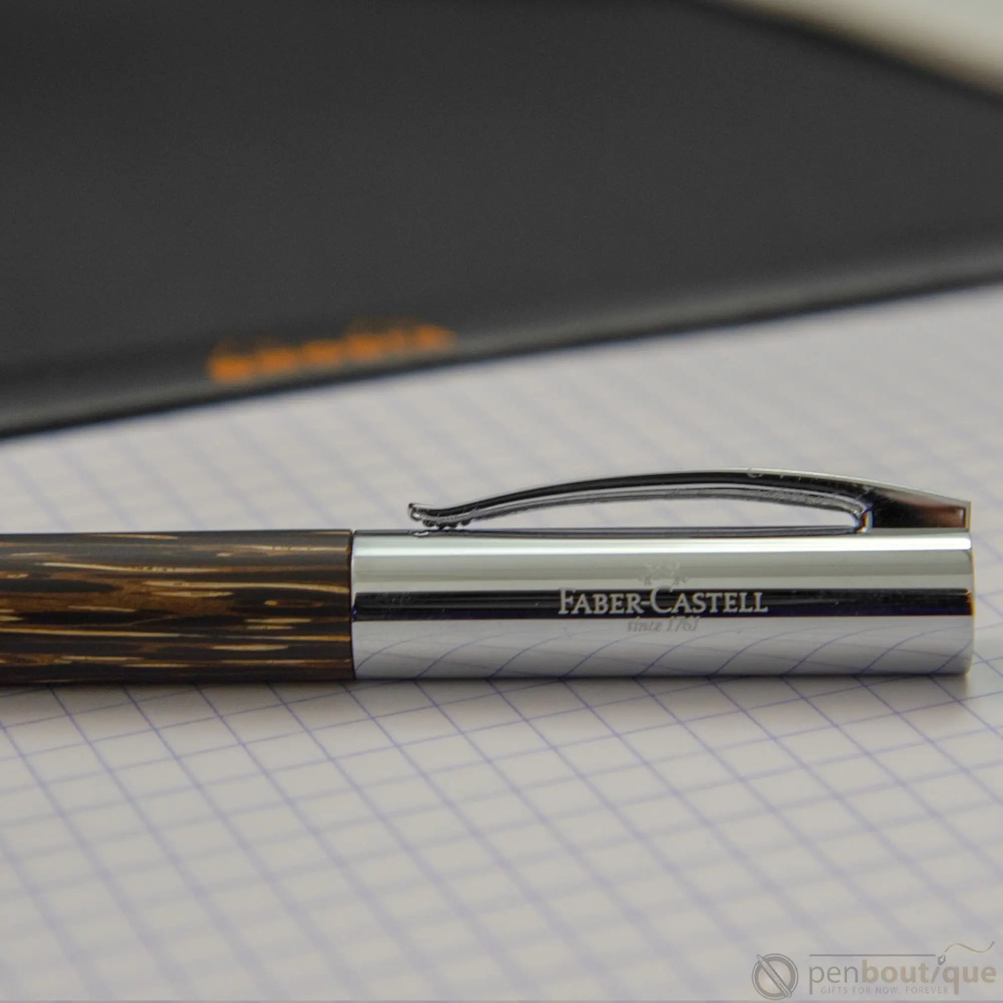 Faber-Castell Ambition Coconut Wood Fountain Pen-Pen Boutique Ltd