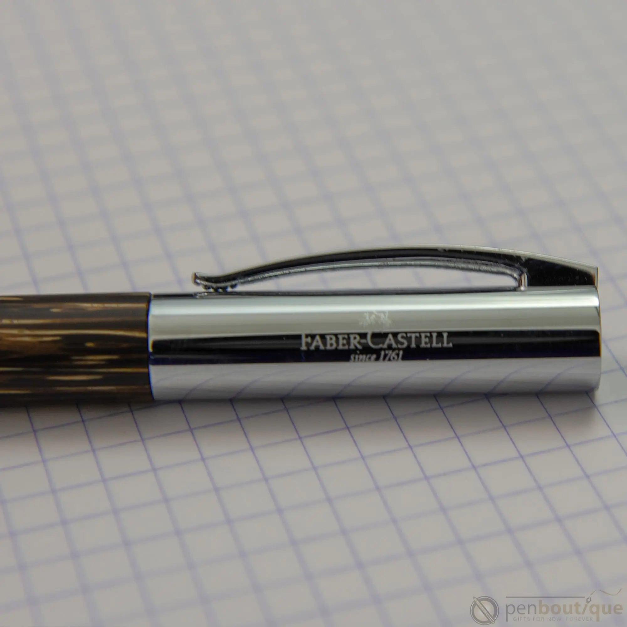 Faber-Castell Ambition Coconut Wood Fountain Pen-Pen Boutique Ltd