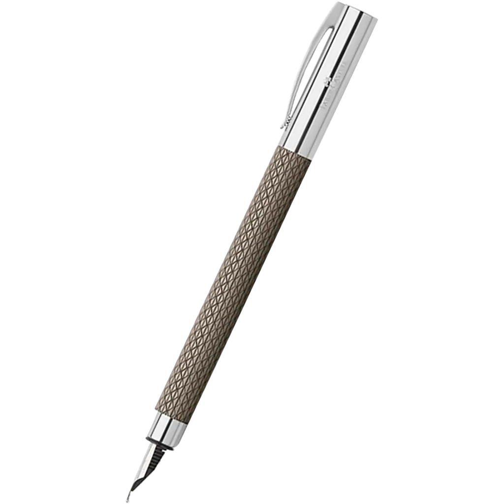 Faber-Castell Ambition OpArt Black Sand Fountain Pen - Medium-Pen Boutique Ltd