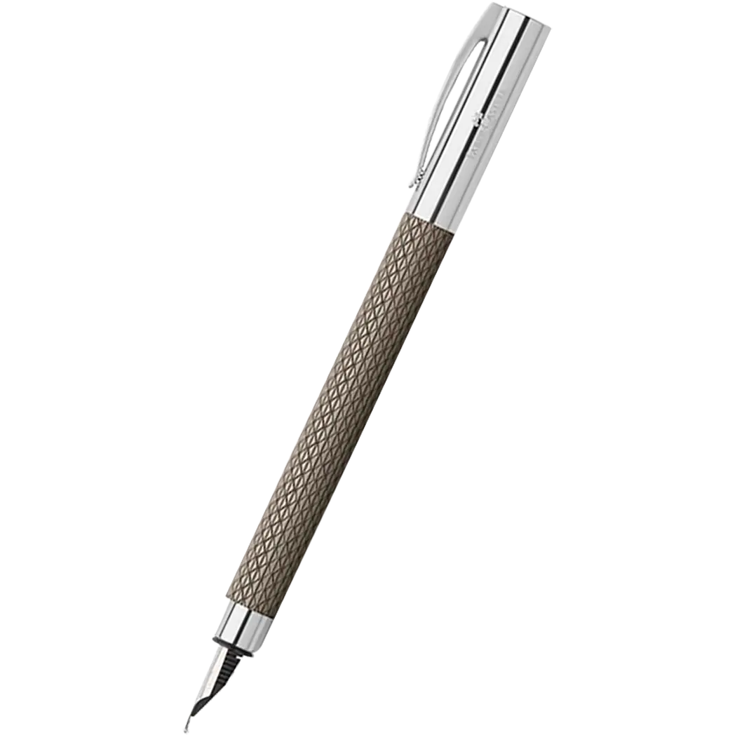 Faber-Castell Ambition OpArt Black Sand Fountain Pen - Medium-Pen Boutique Ltd