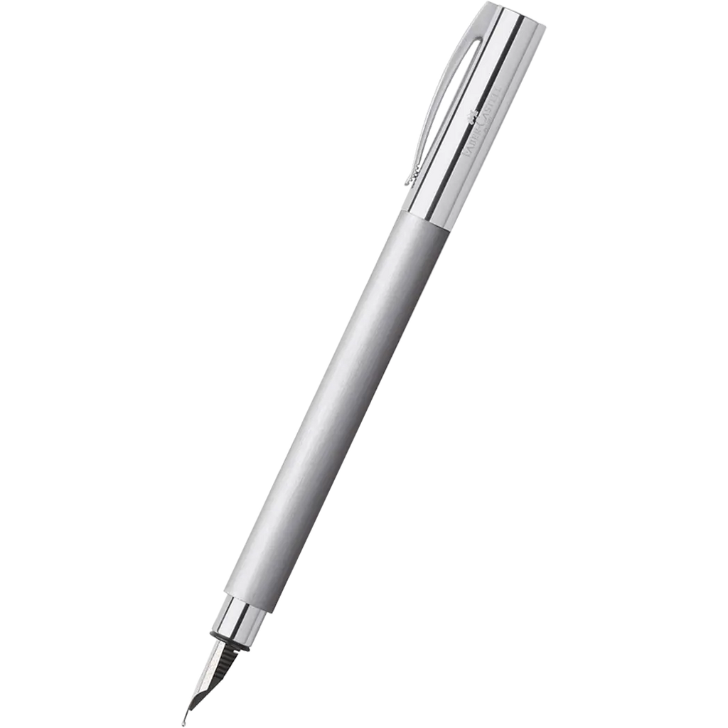 Faber-Castell Ambition Stainless Steel Fountain Pen-Pen Boutique Ltd
