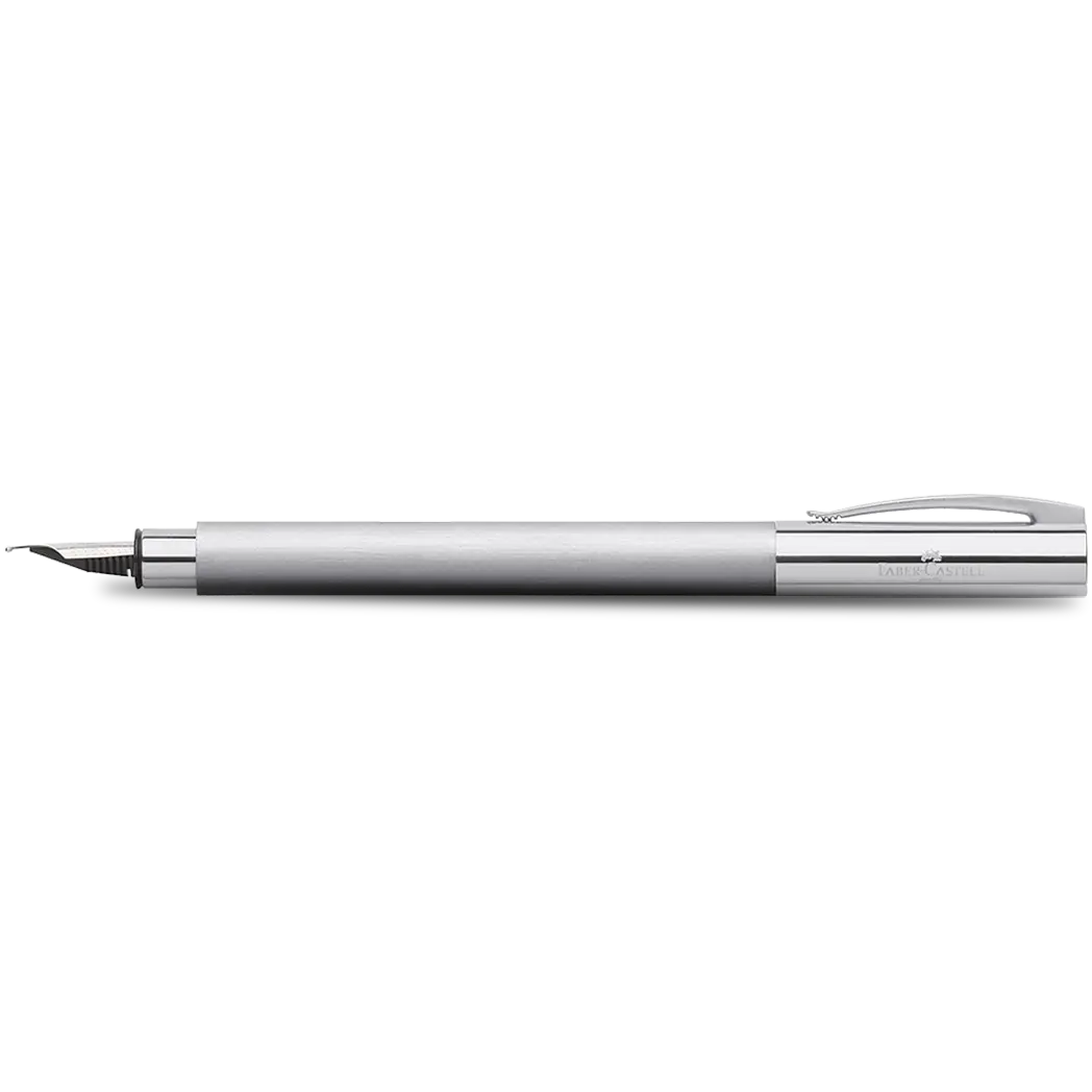 Faber-Castell Ambition Stainless Steel Fountain Pen-Pen Boutique Ltd