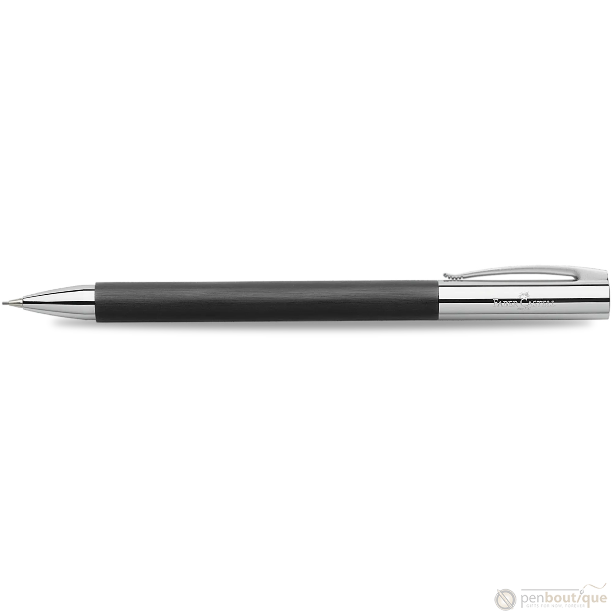 Faber-Castell Ambition, Black Mechanical Pencil 0.7mm-Pen Boutique Ltd