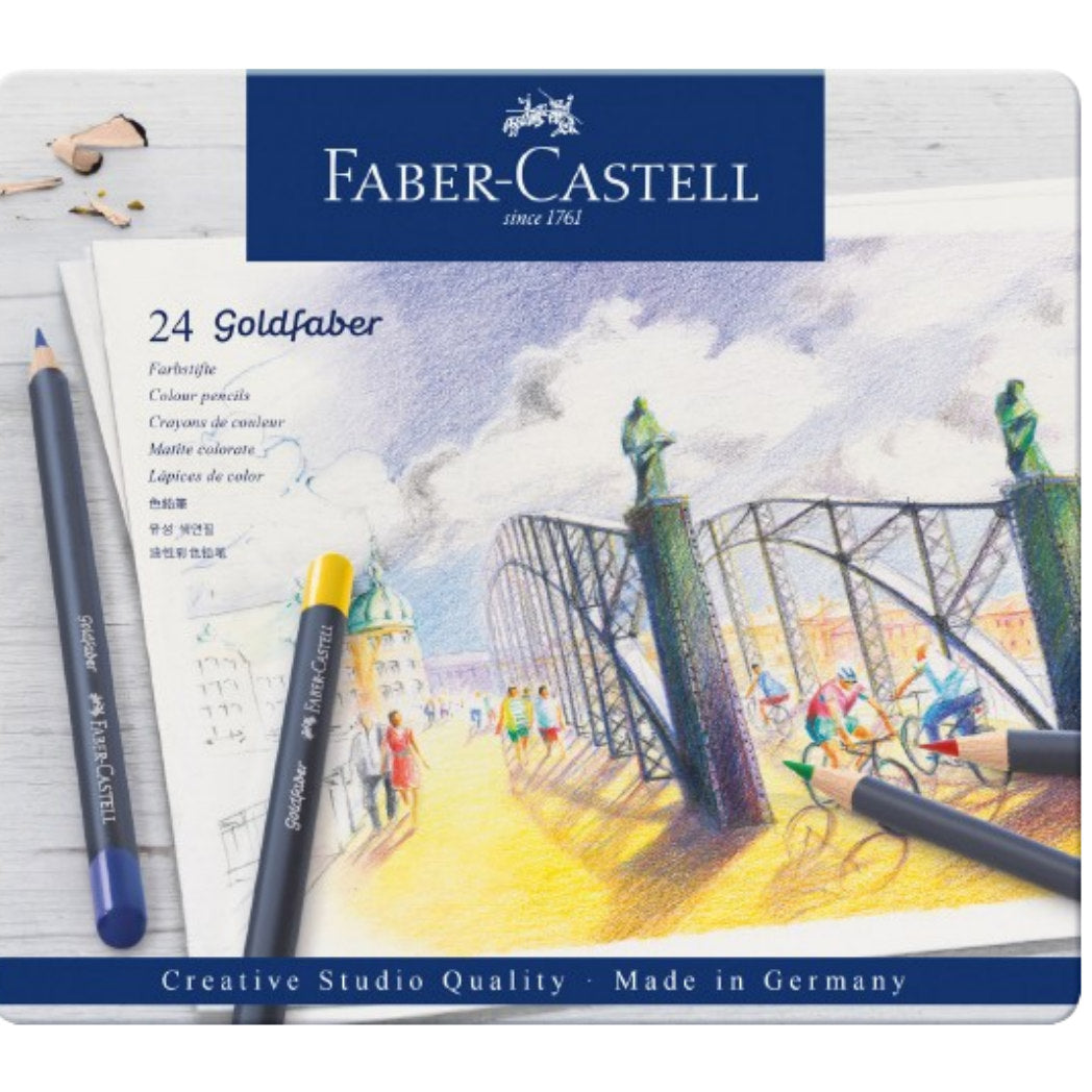 Faber-Castell Color Pencils - Goldfaber - 24 Ct.-Pen Boutique Ltd