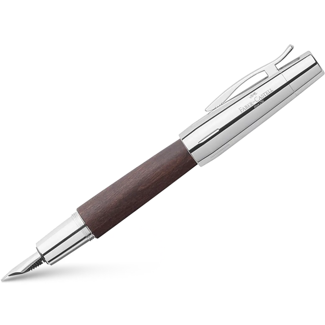 Faber-Castell Design E-Motion Dark Brown Fountain Pen-Pen Boutique Ltd
