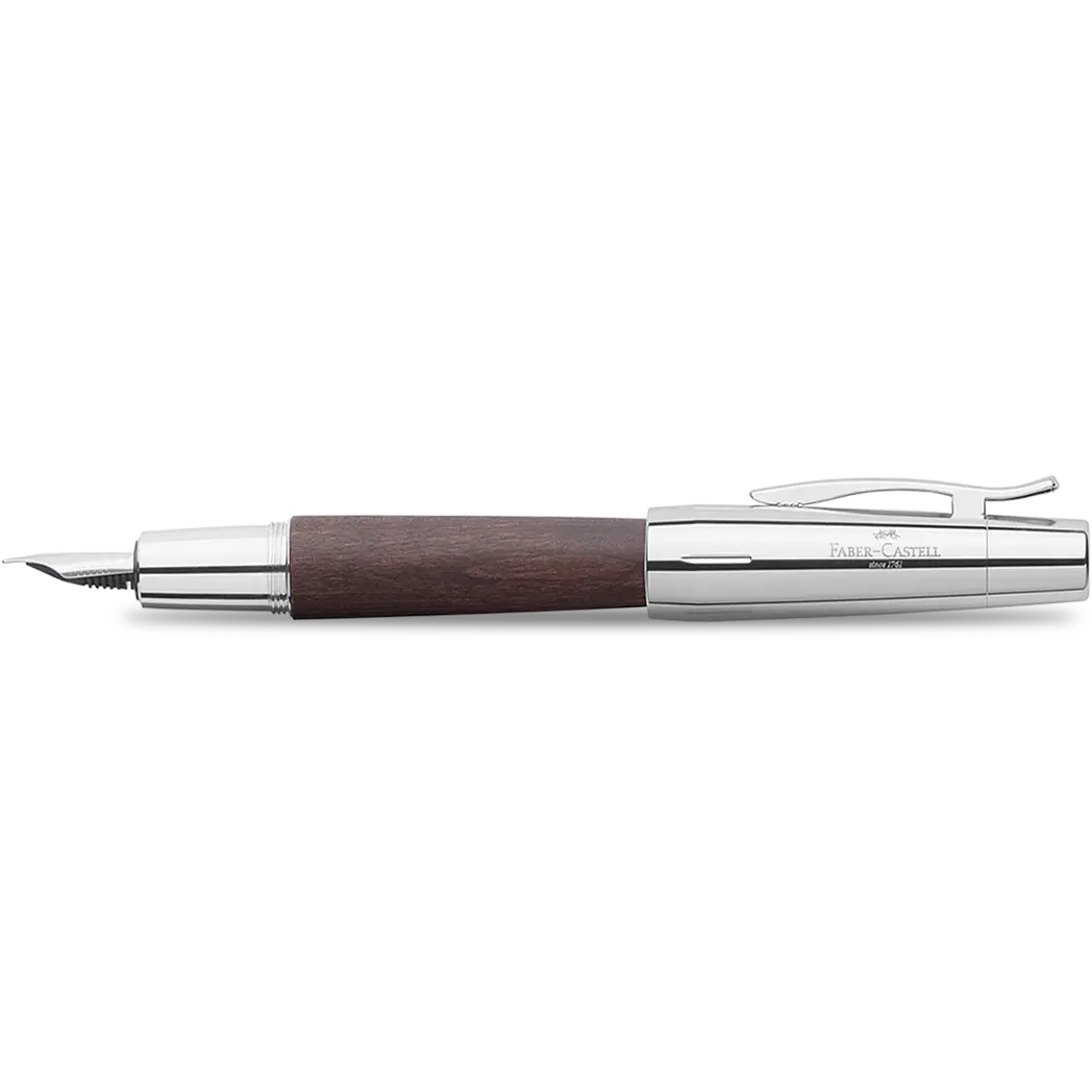 Faber-Castell Design E-Motion Dark Brown Fountain Pen-Pen Boutique Ltd