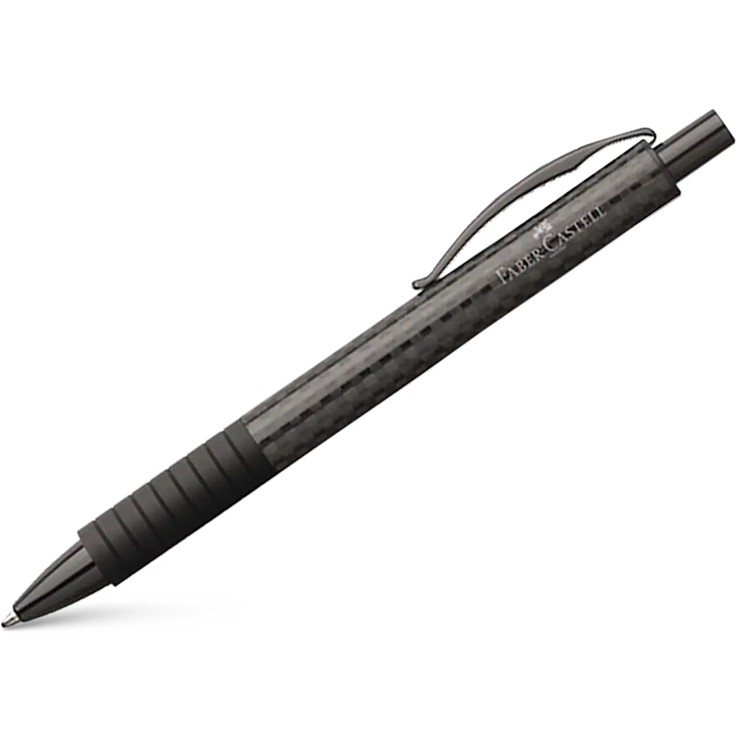 Faber-Castell Essentio Black Carbon Ballpoint Pen-Pen Boutique Ltd