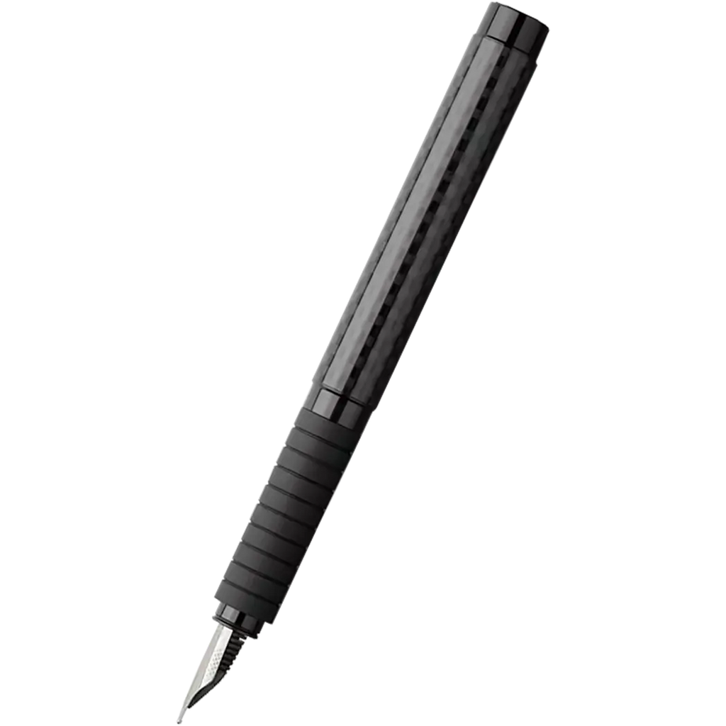 Faber-Castell Essentio Black Carbon Fountain Pen-Pen Boutique Ltd