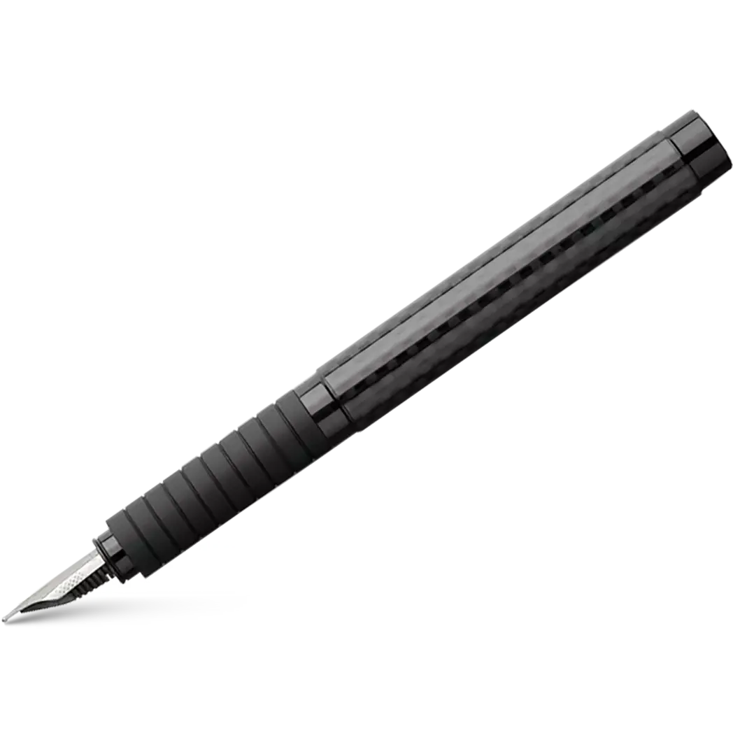 Faber-Castell Essentio Black Carbon Fountain Pen-Pen Boutique Ltd